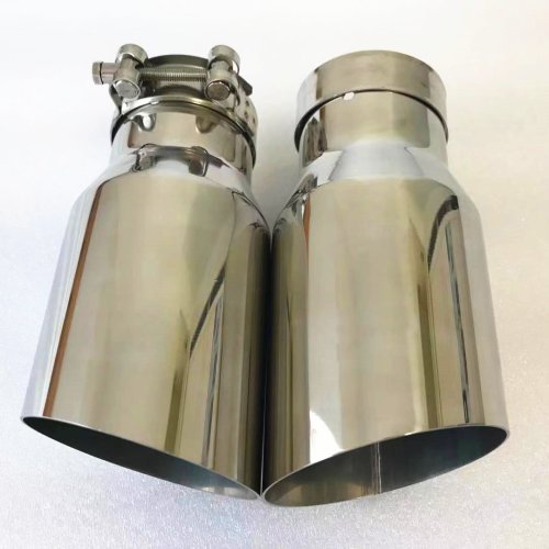 Imagen de Silenciador de Escape Universal en Acero Inoxidable 304 para Automóviles - Accesorio de Modificación de Alto Rendimiento