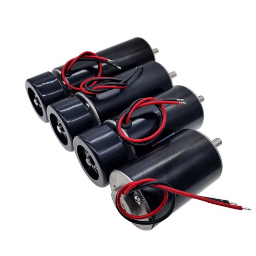 Afbeelding van 1Pc Machine Tool Spindel 200W 300W 400W 500W 800W DC 12-48v dc spindel motor borstel air cool voor CNC graveermachine