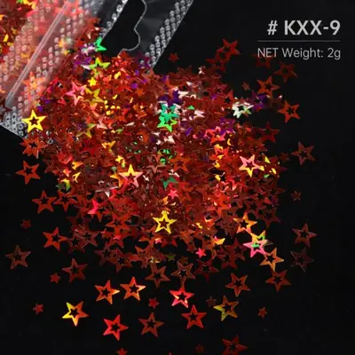 Image de Étoiles Brillantes en Résine pour Bijoux Artisanaux