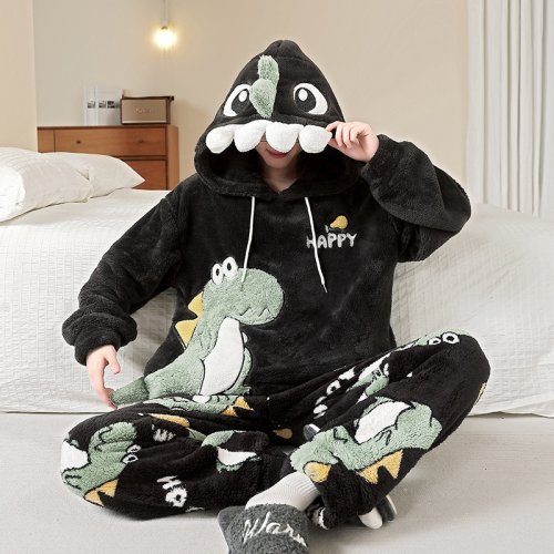Imagen de Pijama de Dinosaurio para Hombre - Cálido y Estilo