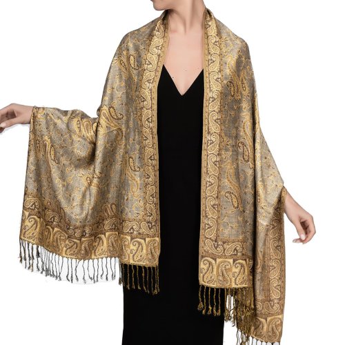 Image de Châle Pashmina Automne-Hiver - Élégant & Chaud
