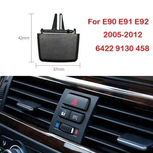 Image de Bouton de Direction du Vent pour Climatisation BMW Série 3 E90/E91/E92