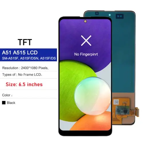 Image de Écran AMOLED pour Samsung A51 - Remplacement Rapide et Qualité