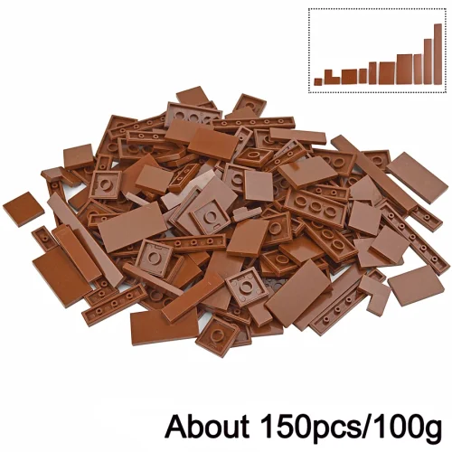 Marrón-150Pcs