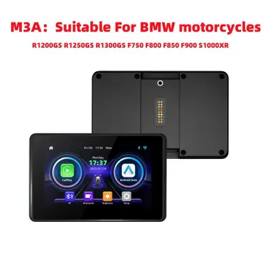 Image de Tableau de Bord GPS Moto avec CarPlay & Android Auto