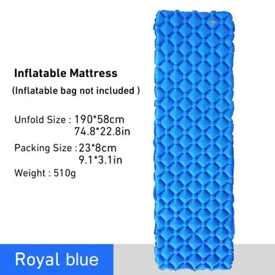 Image de Matelas Gonflable Ultra-Léger pour Randonnée