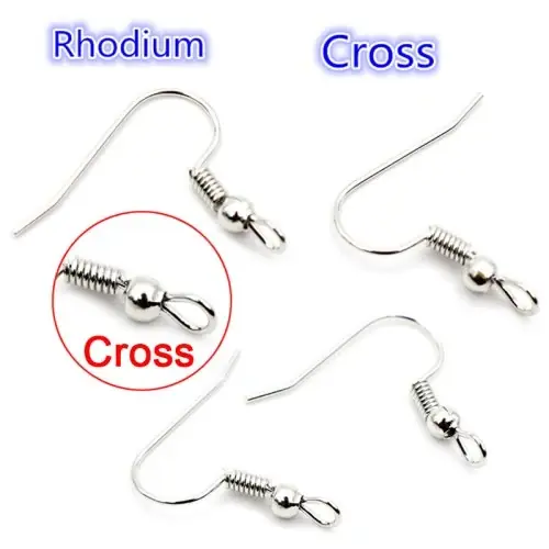 Croix en rhodium