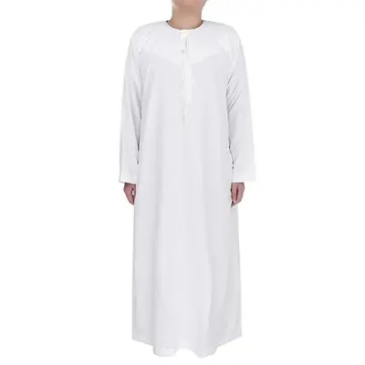 Image de Jubba Blanche Homme - Tenue Islamique Élégante