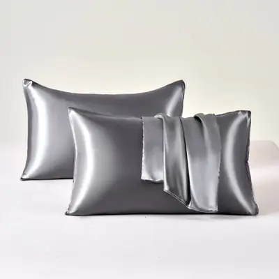 Taies d'oreiller en satin douces pour cheveux et peau