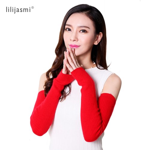 Immagine di Guanti Pelosi in Cashmere e Visone - Caldo e Stile Y2K