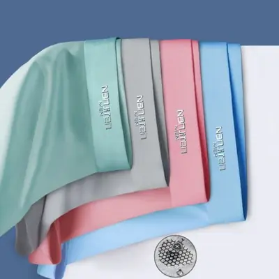 Image de Boxers Homme Ultra-Légers en Soie & Graphène - 4 Pièces