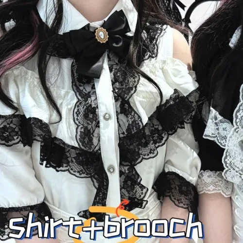 Short white shirt