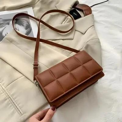 Image de Sac à Bandoulière Femme en Cuir PU - Élégant & Tendance