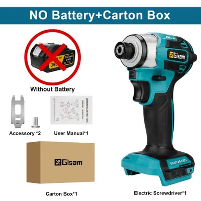 Image de Perceuse Sans Fil 18V - 8 Vitesses & Tournevis Électrique