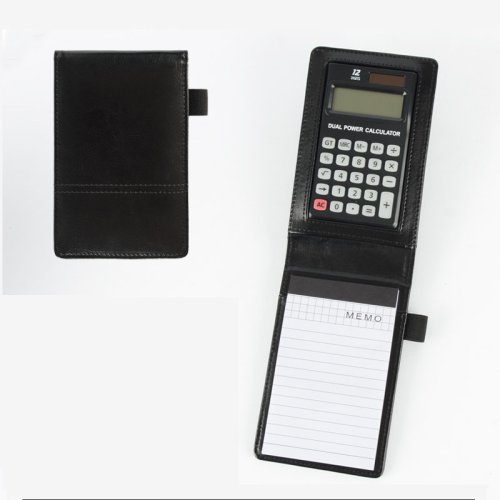 Immagine di Blocco Note Multifunzionale A7 con Calcolatrice Integrata e Note Post-it – Organizzazione Portatile per Ufficio e Studio