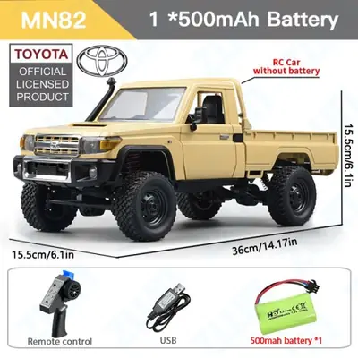 Image de Camion RC 4x4 Tout-Terrain - Jouet Télécommandé pour Enfants