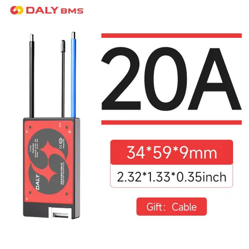 Image de BMS Daly pour Batterie Li-ion 24V/36V/48V - Protection Intelligente