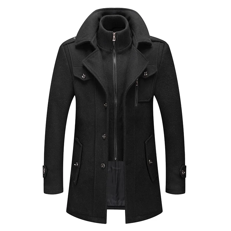Image of Customizable Winter Warm Thickened Men's Casual Jacket Coats Tailor-made Suits MWT412251