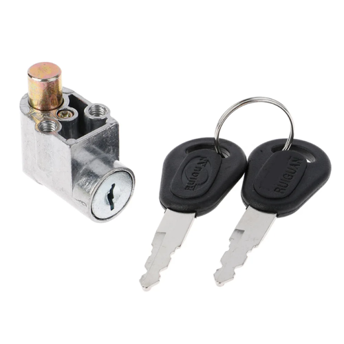 Image of Premium Metal Battery Safety Lock Box with Dual-Key Ignition for Motorcycle, Electric Bike, and Scooter – Secure & Durable Protection