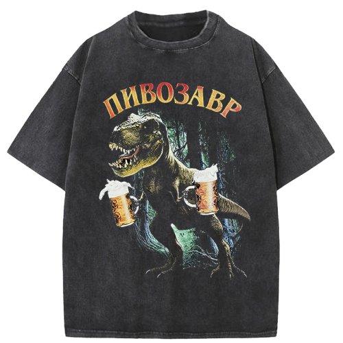 Imagen de Camiseta con estampado de Pivosaurus para hombre, camiseta informal, camisetas Unisex, ropa de calle Harajuku, camisetas de Hip Hop para hombre, ropa