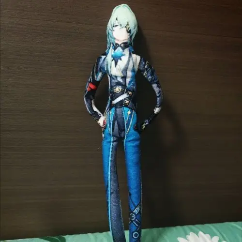 Image de Peluche Cosplay Honkai Star Rail - Squelette Anime