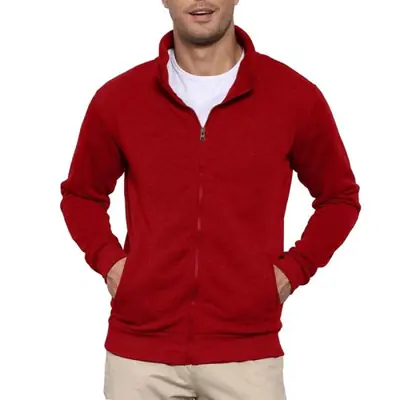 Image de Sweat-shirt Homme Léger à Fermeture Éclair - Style Streetwear Automne