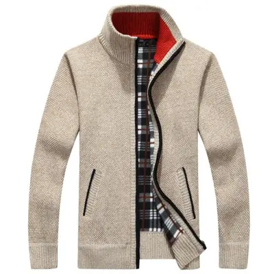 Image de Manteau Tricoté Homme Hiver - Chaud & Décontracté
