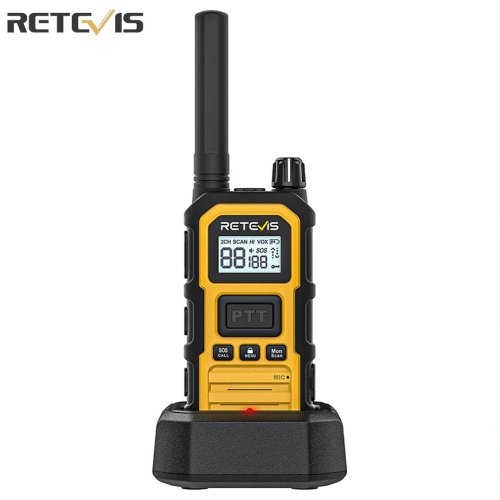 Afbeelding van Retevis RB648Plus IP67 Waterdichte Walkie Talkie LCD-scherm Walkie-talkie Lange afstand Dual PTT Heavy Duty 2-weg radio voor fabriek