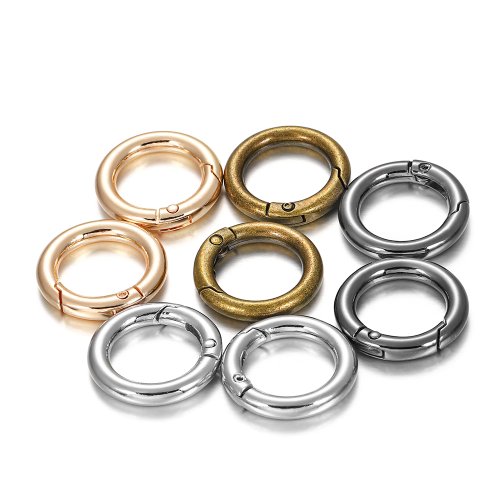 Image de Fermoirs à ressort métal - 5 pcs pour bijoux DIY
