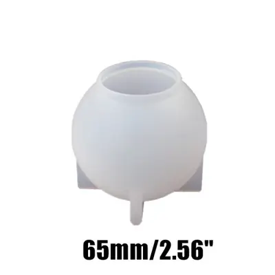 Image de Moule Sphérique Résine - Créez Vos Boules Cristal DIY