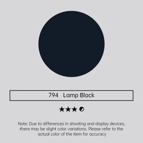 Lamp zwart