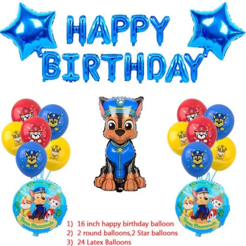 Blauw hond HP-31pcs
