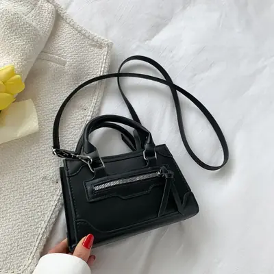 Image de Sac Bandoulière Femme Mode Occidentale - Petit Sac Carré Élégant