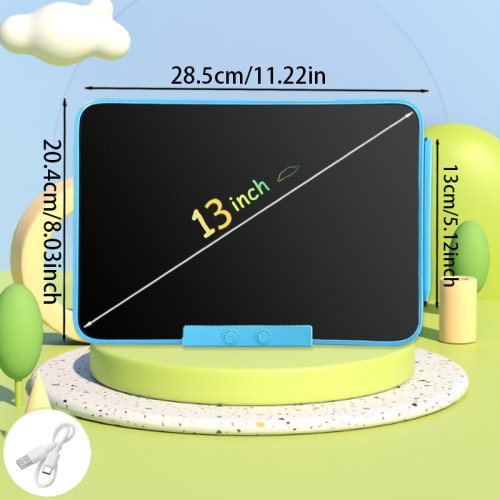 Blue border 13 inch