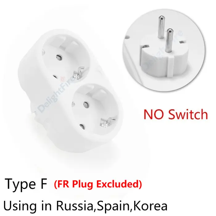 Image de Adaptateur Prise UE 16A - Conversion 1 à 2 ou 3 Voies
