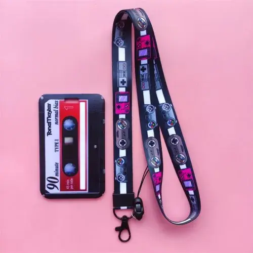 Schlüsselband Karte Halter