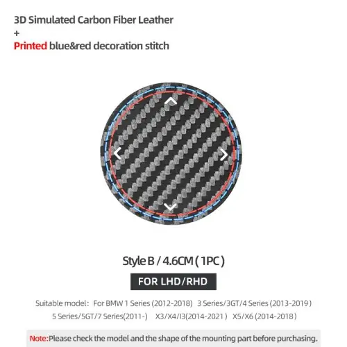Karbon Leder 4.6CM