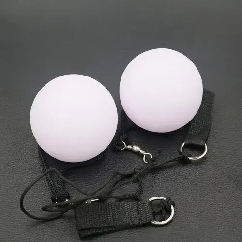 Image de Boules Poi LED RVB pour Danse du Ventre - 2 Pièces