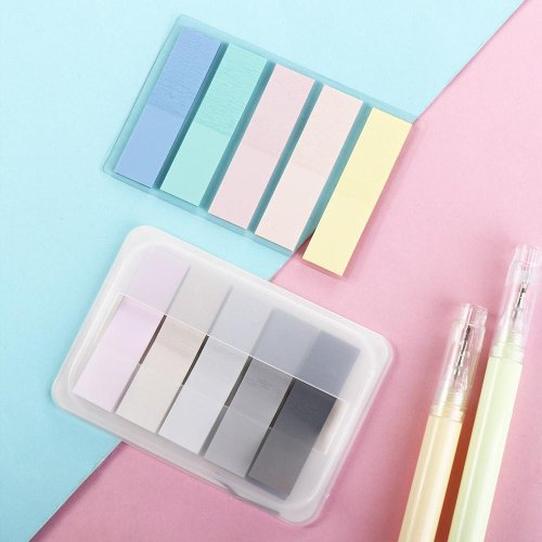 Immagine di Segnalibro Portatile Multifunzione con Etichette Adesive, Blocchi Note e Indici per Ufficio e Scuola – Organizzazione Pratica e Creativa