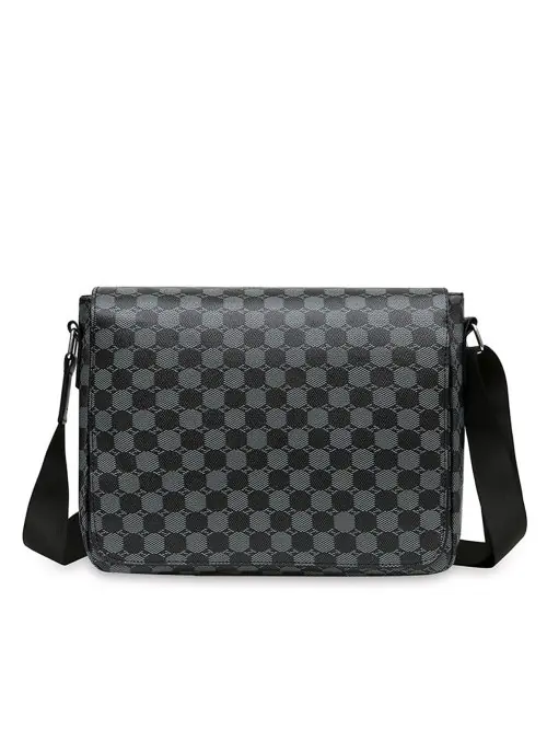 Image de Sac Bandoulière Homme Grande Capacité - Style Décontracté & Business