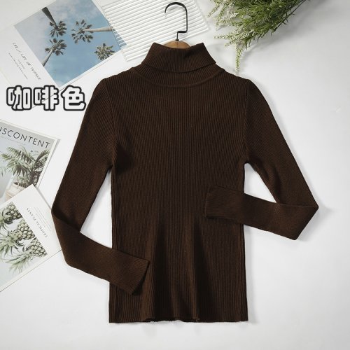 Image de Pull Col Roulé Femme Noir - Hiver 2026