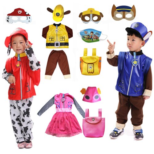 Image de Costume de Pat'Patrouille pour Enfants - Marshall, Chase, Skye & Co