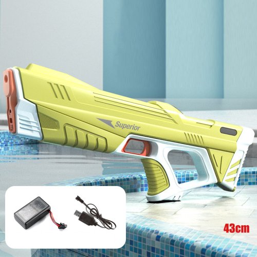 Afbeelding van 43 cm volledig elektrisch automatisch wateropslagpistool speelgoed draagbare kinderen zomer strand b...