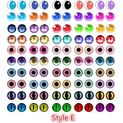 Image de Yeux de Dragon en Verre - Cabochons DIY pour Bijoux