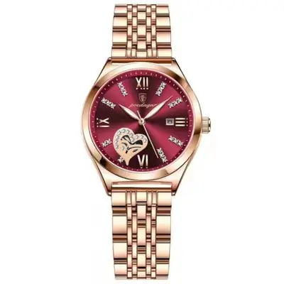 Image de Montre Femme Élégante Lumineuse en Acier Inoxydable
