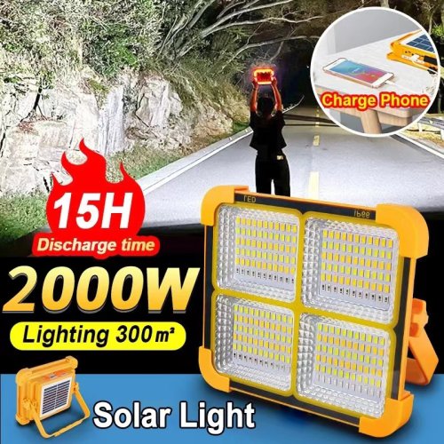 Imagen de Linterna Solar Portátil con LED Potente