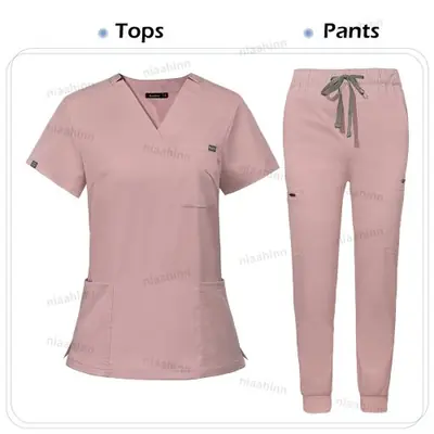 Image de Uniformes Médicaux Minimalistes - Robes Chirurgicales pour Infirmiers et Médecins