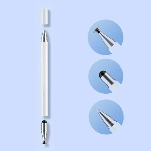 Image de Stylet Tactile 3-en-1 pour Tablettes et Smartphones