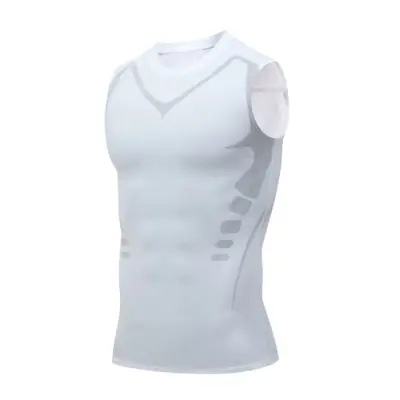 Image de Débardeur de Compression Homme - Séchage Rapide & Performance