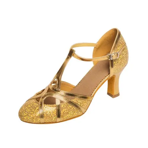 Image de Chaussures de Danse Élégantes à Paillettes pour Femmes